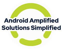 Android Amplified Solutions Simplified Logo